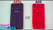 Samsung Galaxy A20s vs A20 SpeedTest and Camera Comparison
