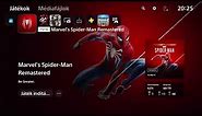 Marvel's Spider-Man Remastered (PS5) - XMB Menu Theme Music - High Quality
