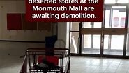 A rare glimpse inside the deserted Monmouth Mall. Stores have been vacated in preparation for demolition this spring. 🎥 Patti Sapone #nj #newjersey #abandoned #mall #monmouthcounty #monmouthmall | NJ.com