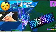 [1 HOUR] Sleepy😴LoFi Mechanical Keyboard & Mouse Sounds ASMR Fortnite Gameplay