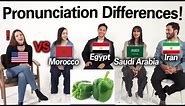 American Shocked By Middle Eastern Countries Word Differences!! (Morocco, Egypt, Saudi Arabia, Iran)