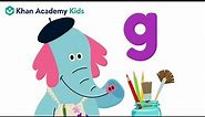 The Letter G | Letters and Letter Sounds | Learn Phonics with Khan Academy Kids