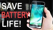 How to Increase iPhone 7 Battery Life (HD)