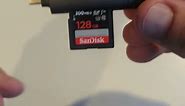SanDisk Extreme PRO SDXC Card Use