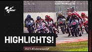 MotoGP™ Race Highlights 🤯 | 2023 #IndonesianGP 🇮🇩