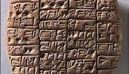 The World's Oldest Writing: A Clay Tablet From Mesopotamia #facts #shorts