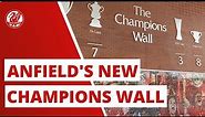 Anfield's new CHAMPIONS WALL mosaic