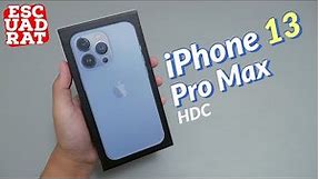 Unboxing HDC iPhone 13 Pro Max Sierra Blue Indonesia, iPhone Clone Fake Supercopy