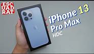 Unboxing HDC iPhone 13 Pro Max Sierra Blue Indonesia, iPhone Clone Fake Supercopy