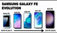Evolution Of Samsung Galaxy FE