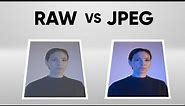 Raw vs JPEG Explained | What Difference Does It Make