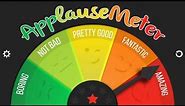 ApplauseMeter PRO (Clap-o-meter) for iPhone and iPad available on the AppStore | Applause