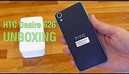 HTC Desire 626 - Unboxing and Hands On