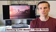 Samsung CJ791 Monitor: 1 Month Review