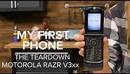 My First Phone: The Teardown (Motorola RAZR V3xx)