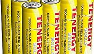 Tenergy Solla Rechargeable NiMH AA Battery, 1000mAh Solar Batteries for Solar Garden Lights, Anti-Leak, Outdoor Durability, 5+ Years Performance, 12 Pack, UL Certified