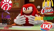 Knuckles Approves Fast Food