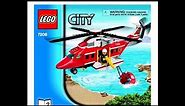 LEGO City Fire Helicopter 7206 Instructions DIY Book 2