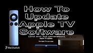 How To Update Apple TV Software