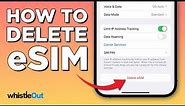 How to Remove an eSIM From Your iPhone