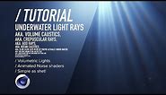C4D TUTORIAL | Underwater Light Rays [Cinema 4D]