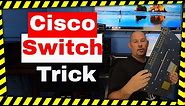 How to connect to Cisco Switch and NON-CISCO SFP Trick