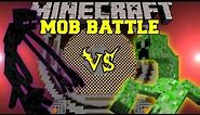 Mutant Enderman Vs. Mutant Creeper - Minecraft Mob Battles