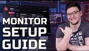 Gaming Monitor Setup Guide