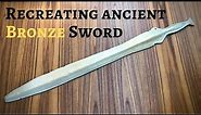Casting a bronze age sword reproduction
