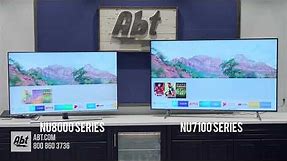 Samsung TV Comparison: NU8000 Series vs NU7100 Series