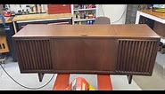 Restoring a 1966 RCA "Annapolis" Stereo Console with the RP-218 Record Player.