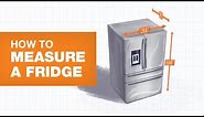 How to Measure a Fridge for your Kitchen