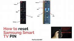 3 ways to Reset Samsung Smart TV pin