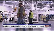 More investments being made at Toyota battery plant in Liberty