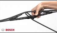 How to Install Bosch Advantage Wiper Blades for U-Hook Type
