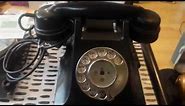 RETRO BT GPO Telephone 300 series wire conversion bakelite