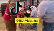 Tiktok Osha Safety Violation Compilation | part 1 (osha song)