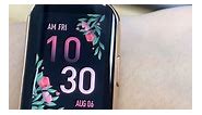 Beautiful H76 Pink Smart Watch