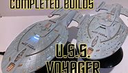 FINAL USS Voyager Double Build - Decals and Comparisons with other 1: 1000 ships!