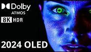 JUST REVEALED, Oled Demo 2024: Amazing Dolby ATMOS/VISION 8K HDR 120FPS!