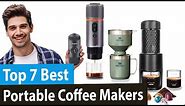 Best Portable Coffee Maker | Top 7 Reviews [2024 Buying Guide]