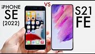 iPhone SE (2022) Vs Samsung Galaxy S21 FE! (Comparison) (Review)