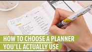 How to Choose a Planner You’ll Actually Use