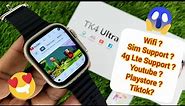 Tk4 Ultra Smartwatch | Tk4 Ultra Sim Supported Smartwatch | | 4g Ultra Smartwatch | Tk4 Ultra Watch