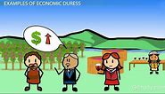 Economic Duress in Contract Law | Definition, Cases & Examples