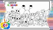 GARTEN of BanBan CHAPTER 3 Coloring page / Color All Monsters / Tobu - Memory Lane [NCS Release]