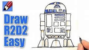 How to draw R2D2 Real Easy