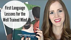 First Language Lessons for the Well Trained Mind Review | 1st Grade Homeschool Language Arts
