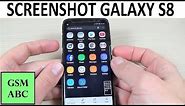 TAKE A SCREENSHOT with Samsung Galaxy S8, S8+ and NOTE 8 | How to