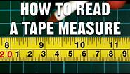How to read a Tape Measure